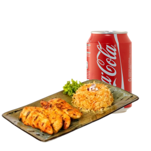 Rice With Peri Strips (Meal)